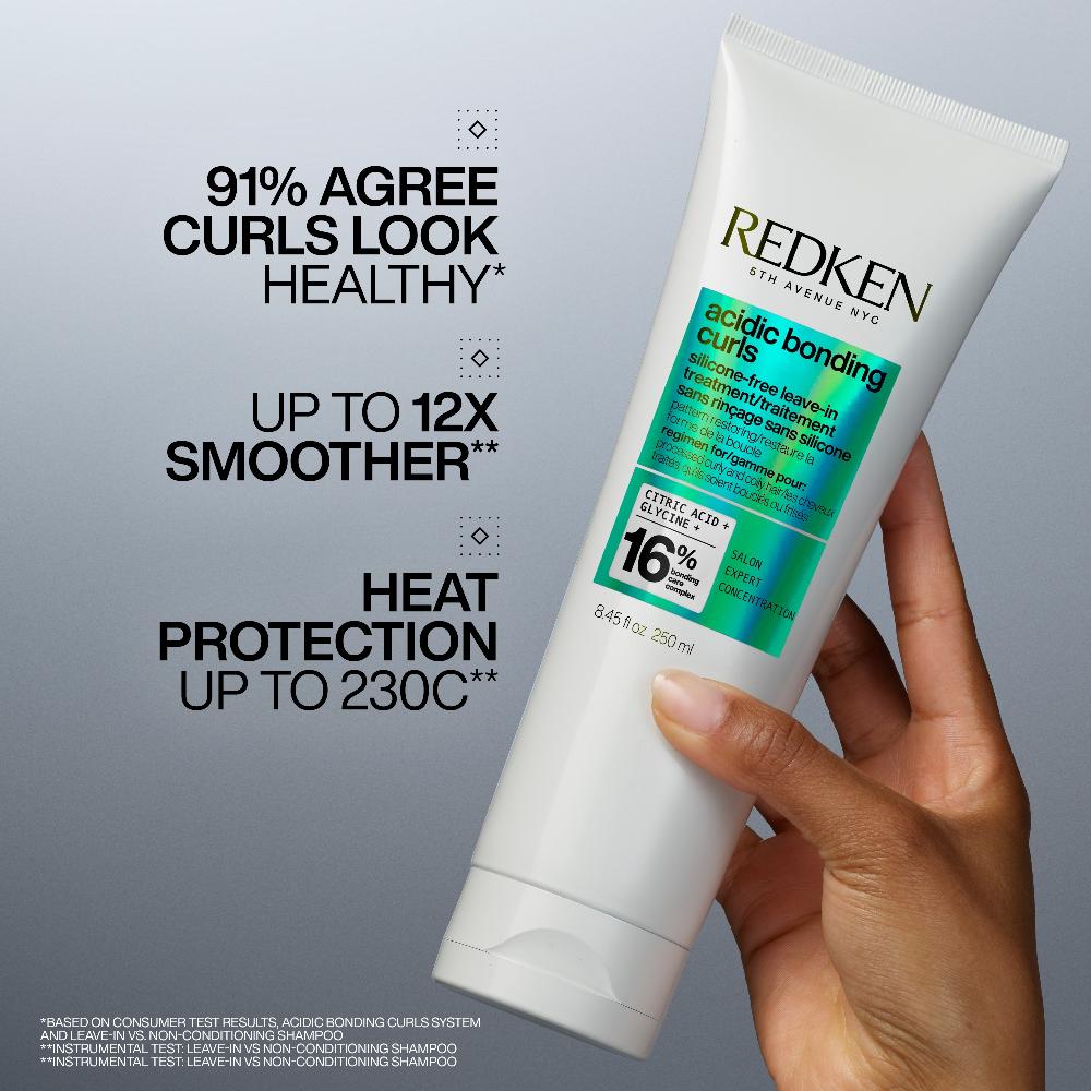 Lookfantastic Redken Acidic Bonding Concentrate Curls Silikonfreie Leave-in-Haarbehandlung Für Geschädigte Locken Und Krauses Haar 250 Ml
