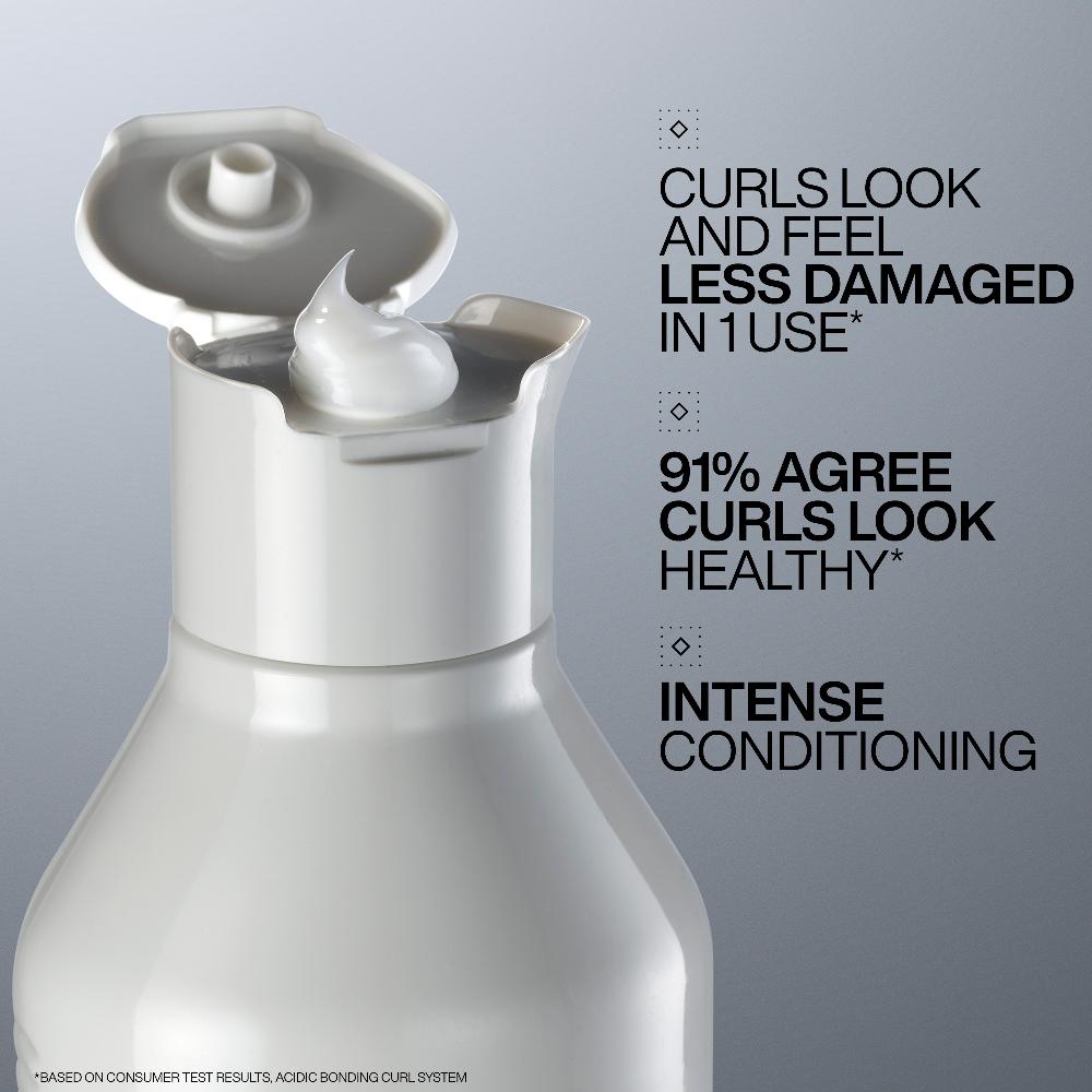 Lookfantastic Redken Acidic Bonding Concentrate Curls Silikonfreie Spülung Für Geschädigte Locken Und Krauses Haar 300 Ml