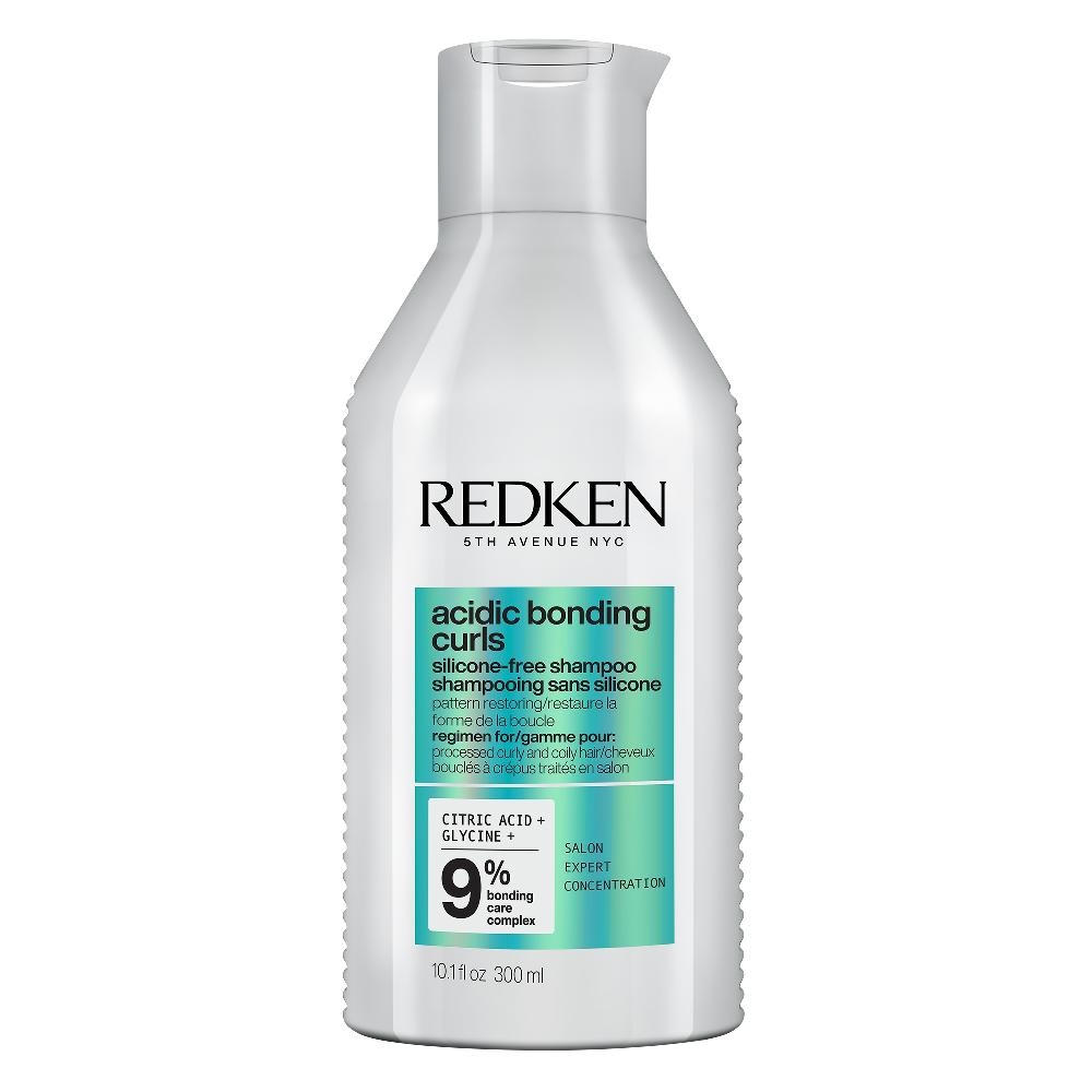 lookfantastic Redken Acidic Bonding Concentrate Curls Silikonfreies Shampoo für geschädigte Locken und krauses Haar 300 ml
