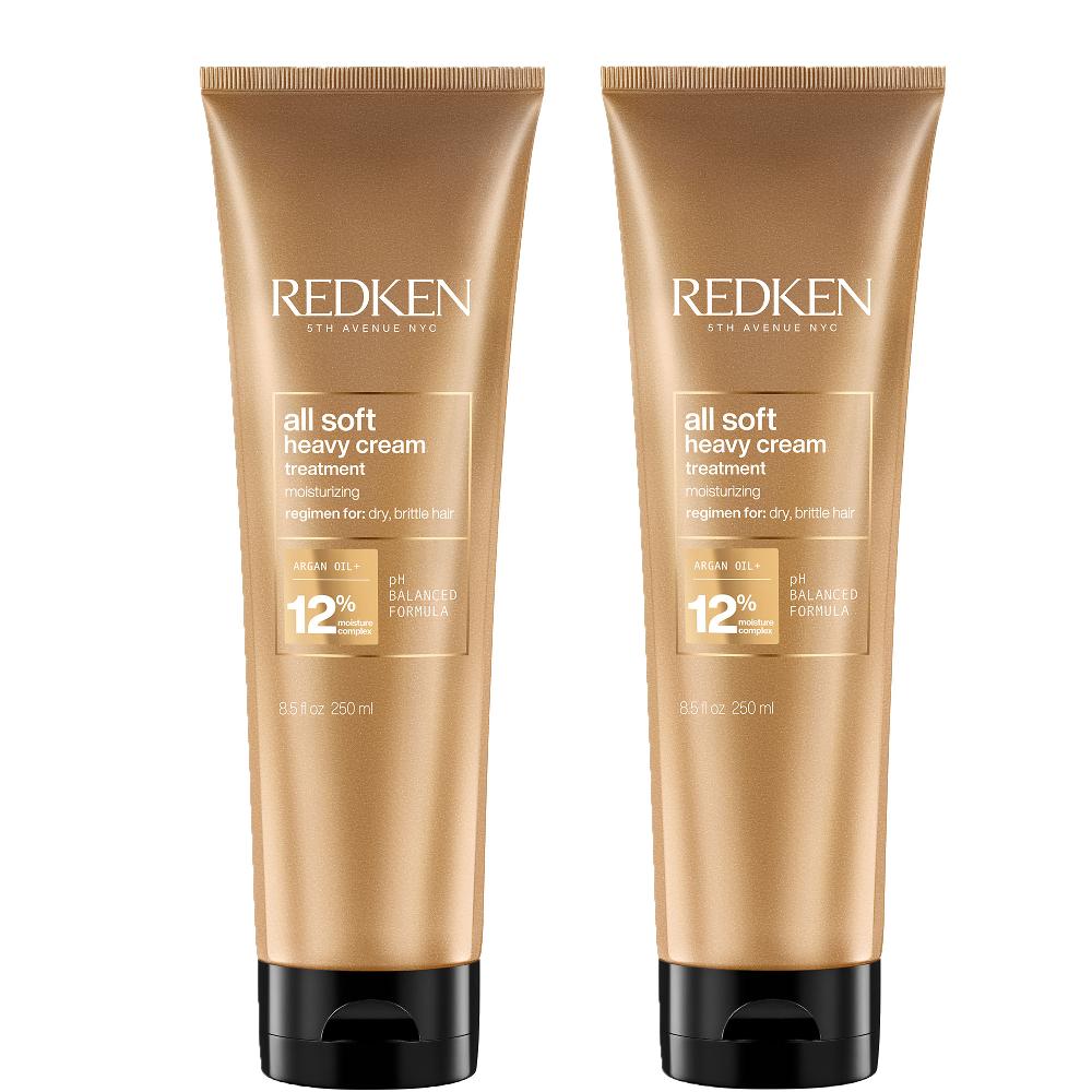 lookfantastic Redken All Soft Heavy Cream Duo (2 x 250 ml)