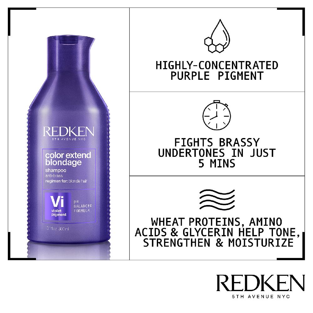 Lookfantastic Redken Color Extend Blondage Shampoo 300ml