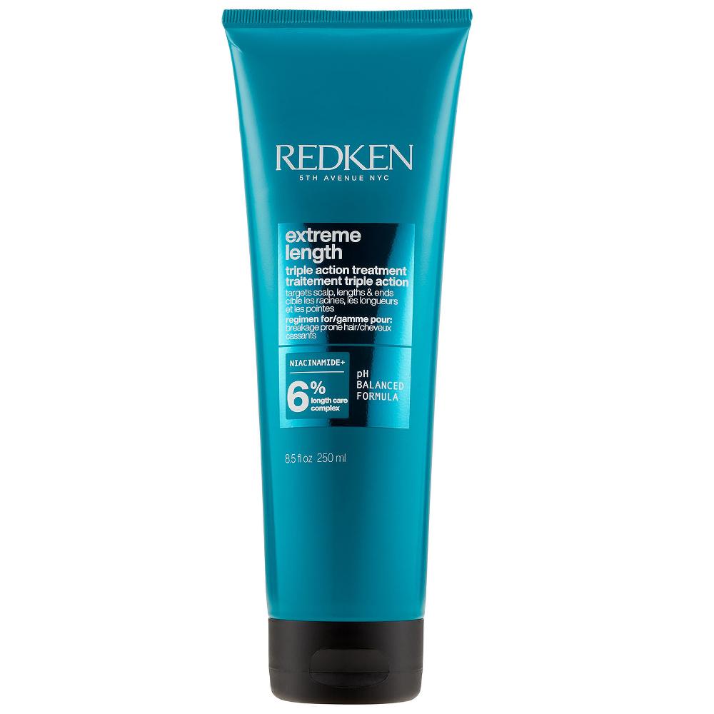 lookfantastic Redken Extreme Length Triple Action Nährende Haarmaskenbehandlung 250 ml