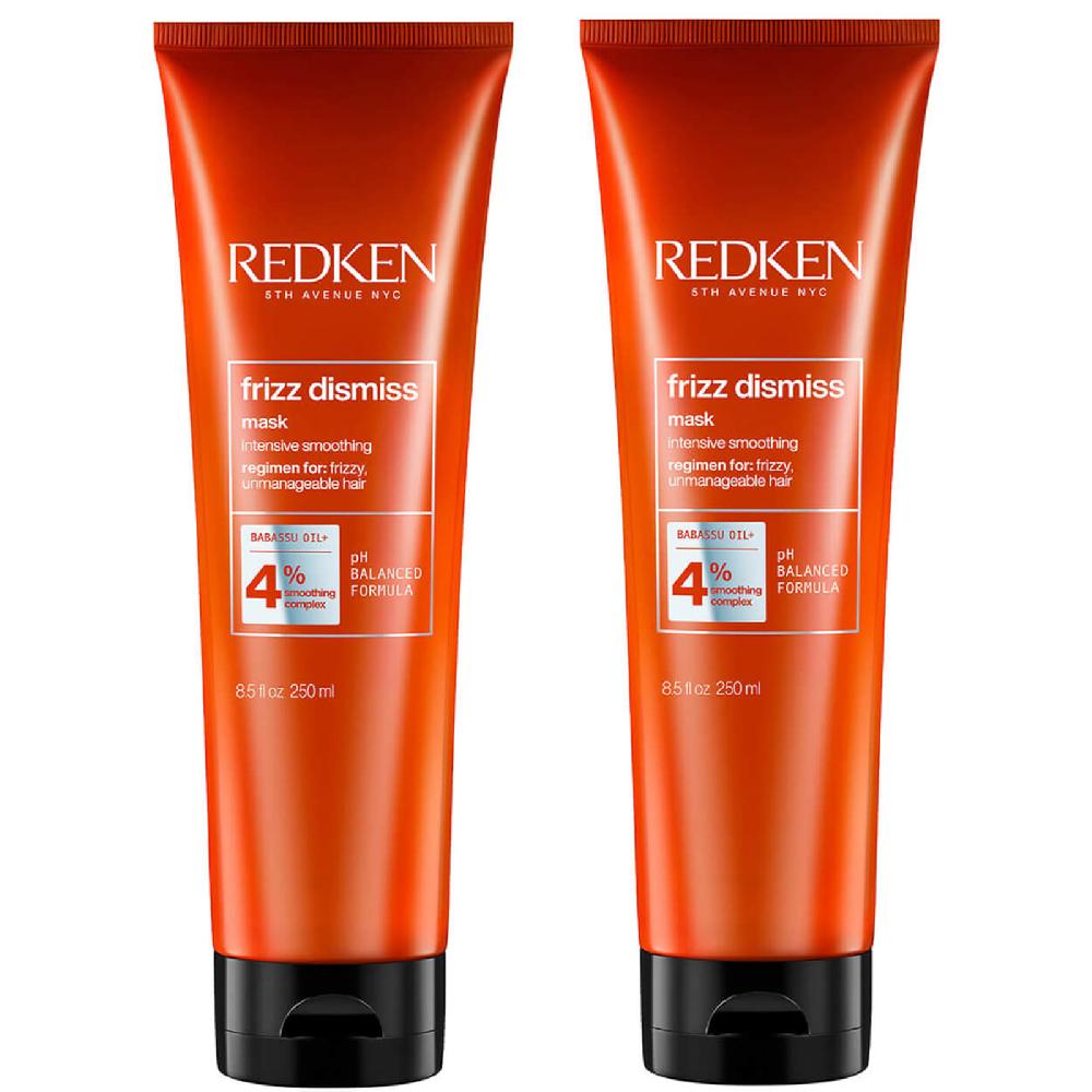 lookfantastic Redken Frizz Dismiss Mask Duo (2 x 250 ml)