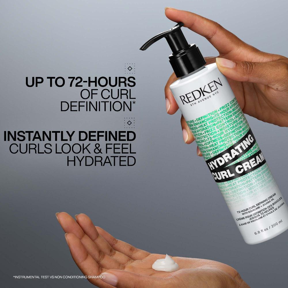 Lookfantastic Redken Hydrating Curl Defining Cream And Refreshing Curl Hair Mist Bundle For Curly And Coily Hair