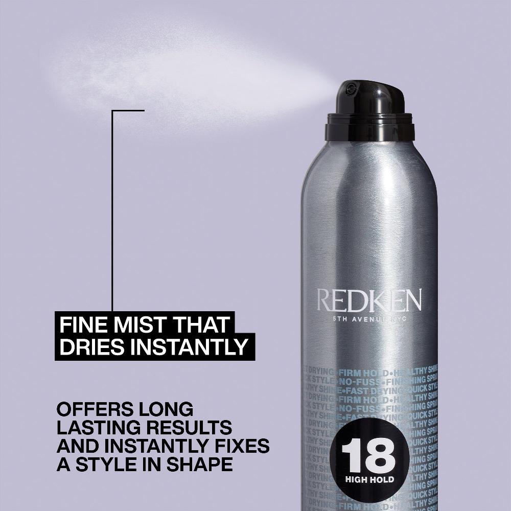 Lookfantastic Redken Quick Dry 18 Instant Finishing Spray (schnelltrocknendes Haarspray) 400ml