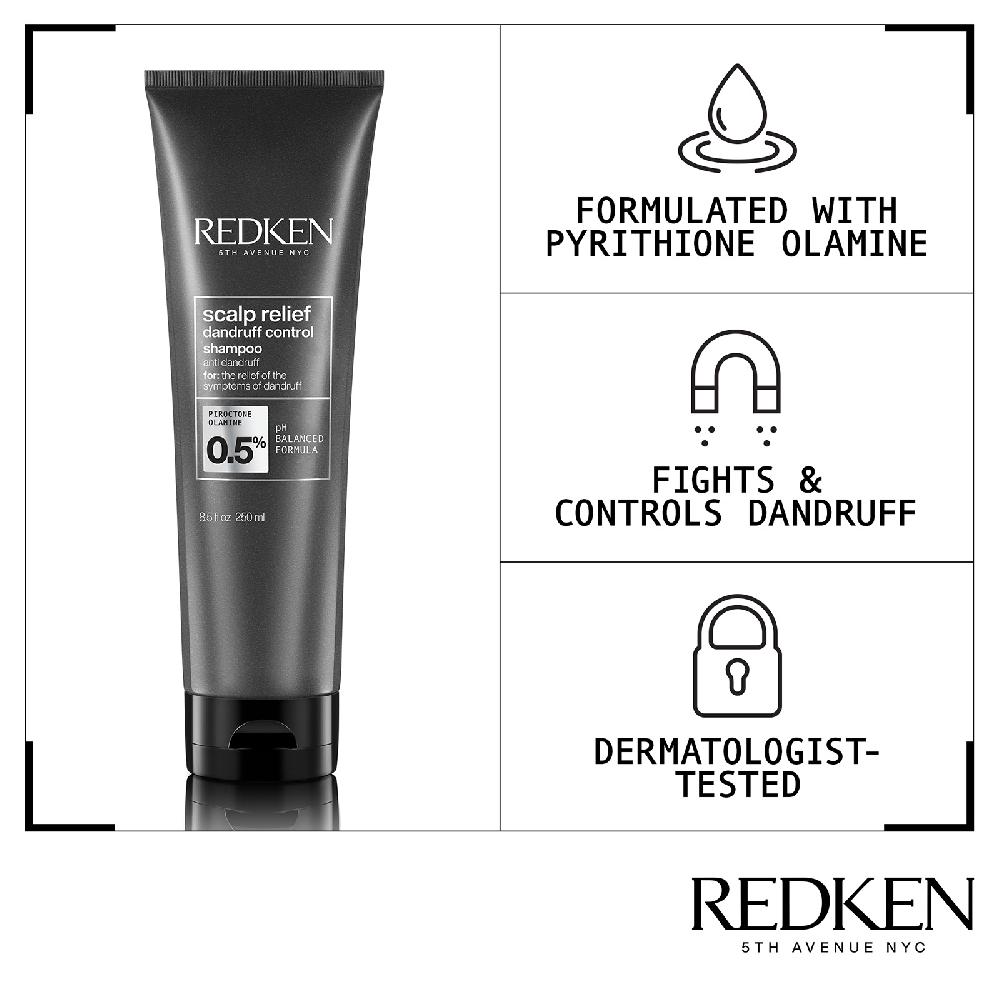Lookfantastic Redken Scalp Relief Dandruff Control Shampoo (Anti-Schuppen) 300ml