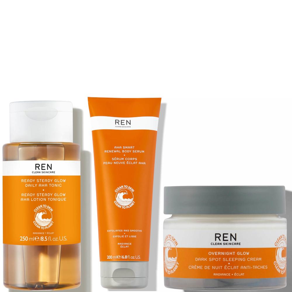 lookfantastic REN Clean Skincare Head to Toe Radiance Kit