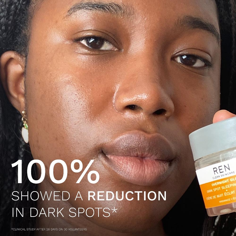Lookfantastic REN Clean Skincare Overnight Glow Nachtcreme Gegen Altersflecken 50 Ml