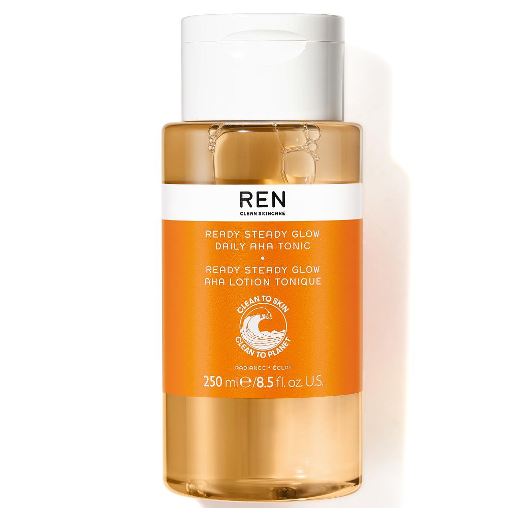 lookfantastic REN Clean Skincare Ready Steady Glow Daily AHA Tonic 250 ml