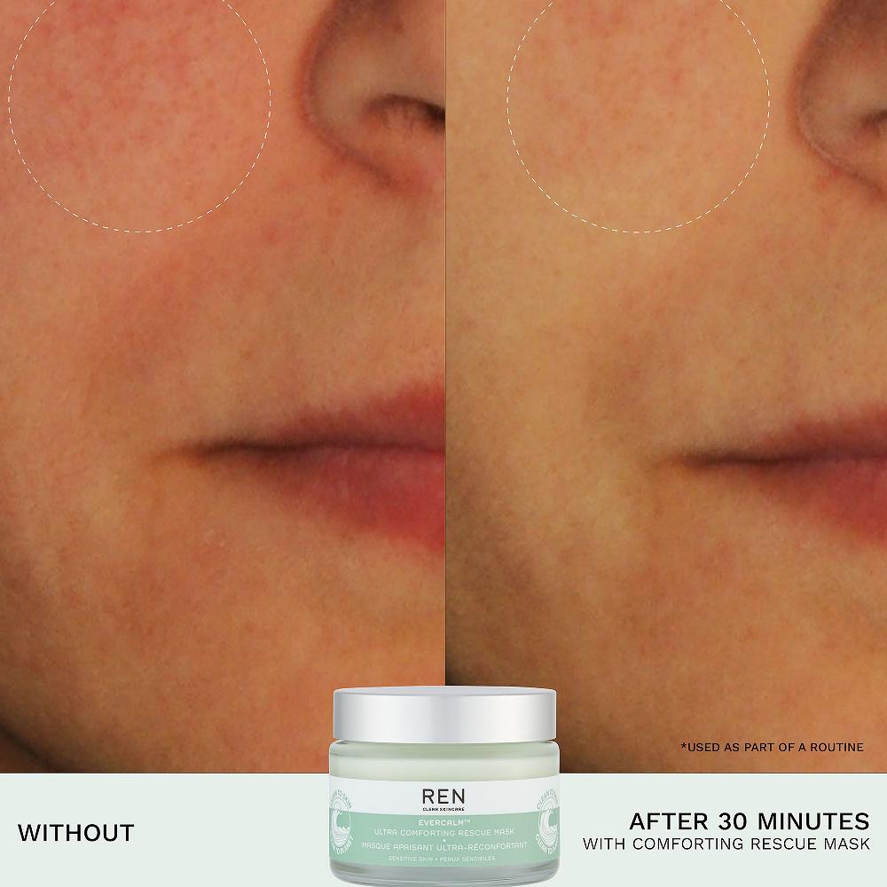 Lookfantastic REN Clean Skincare Ultra Comforting Rescue Maske 50 Ml