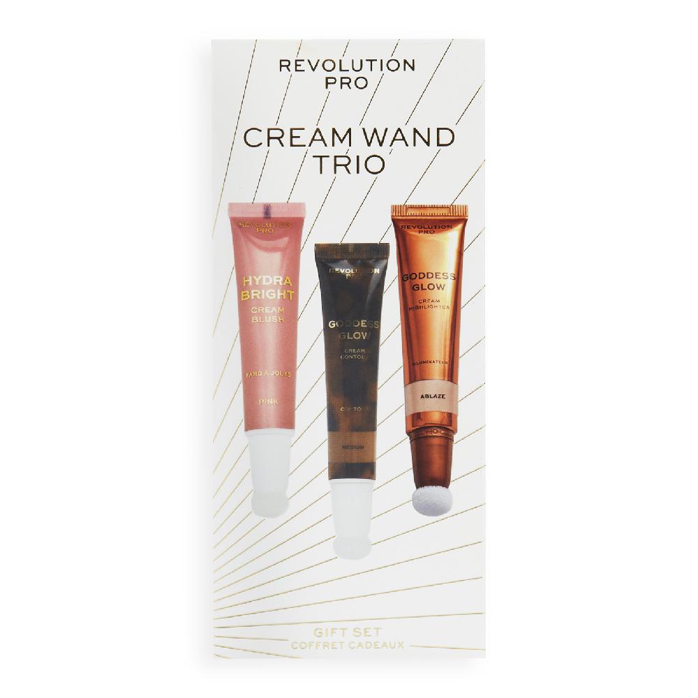 Lookfantastic Revolution Pro Creme Face Wand Trio (Verschiedene Farbtöne)