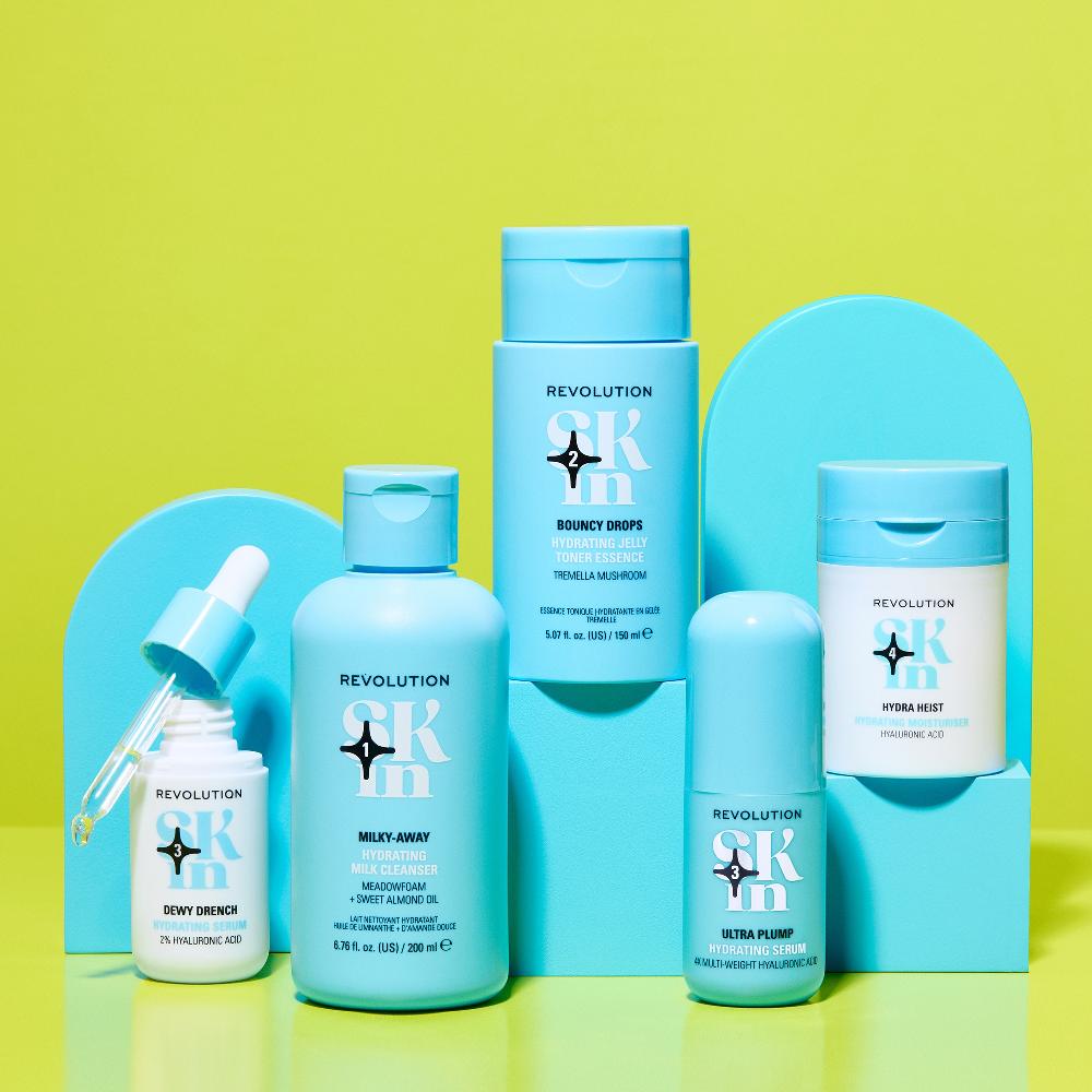 Lookfantastic Revolution Skin Bouncy Drops Hydrating Toner Essence 150ml