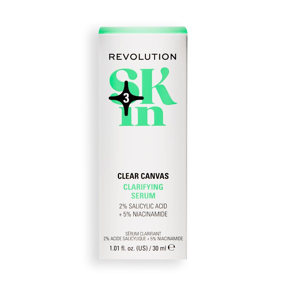 Lookfantastic Revolution Skin Clear Canvas Clarifying Serum 30ml