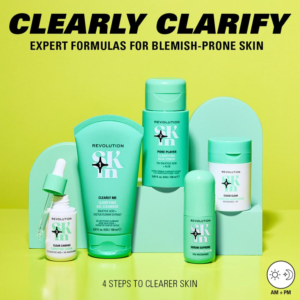 Lookfantastic Revolution Skin Clearly Me Clarifying Cleansing Gel 150ml