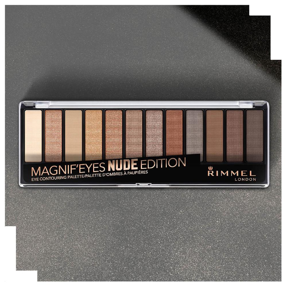 Lookfantastic Rimmel 12 Pan Eyeshadow Palette – Nude Edition 14 G