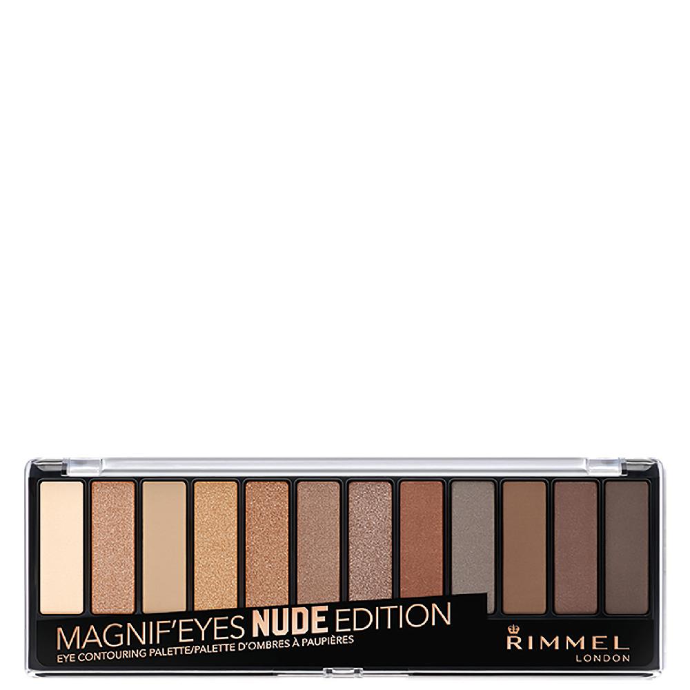 lookfantastic Rimmel 12 Pan Eyeshadow Palette – Nude Edition 14 g