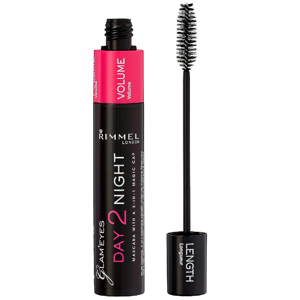 lookfantastic Rimmel London Day 2 Night Mascara - 01 - Schwarz 9 5 ml