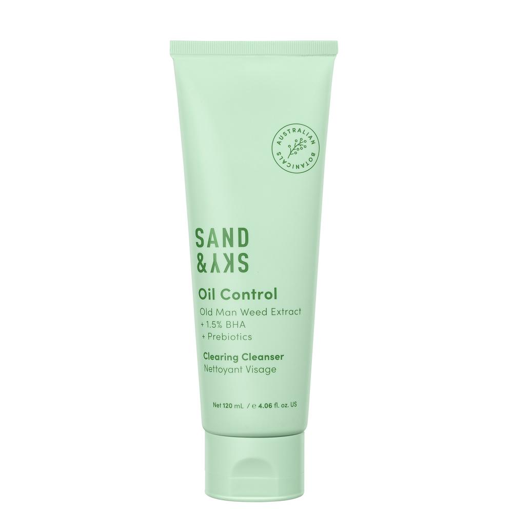 lookfantastic Sand & Sky Oil Control Clearing Cleanser 120ml