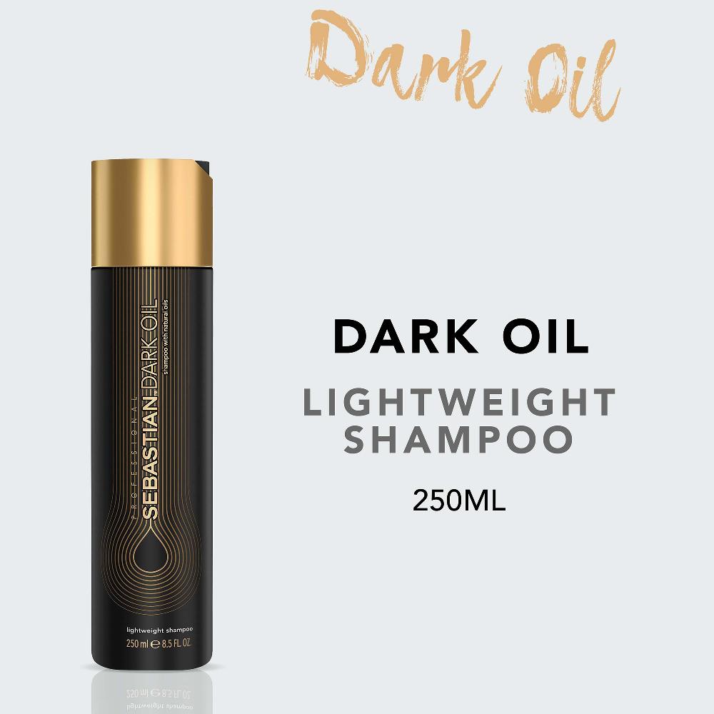 Lookfantastic Sebastian Professional Dark Oil Lightweight Shampoo 250ml