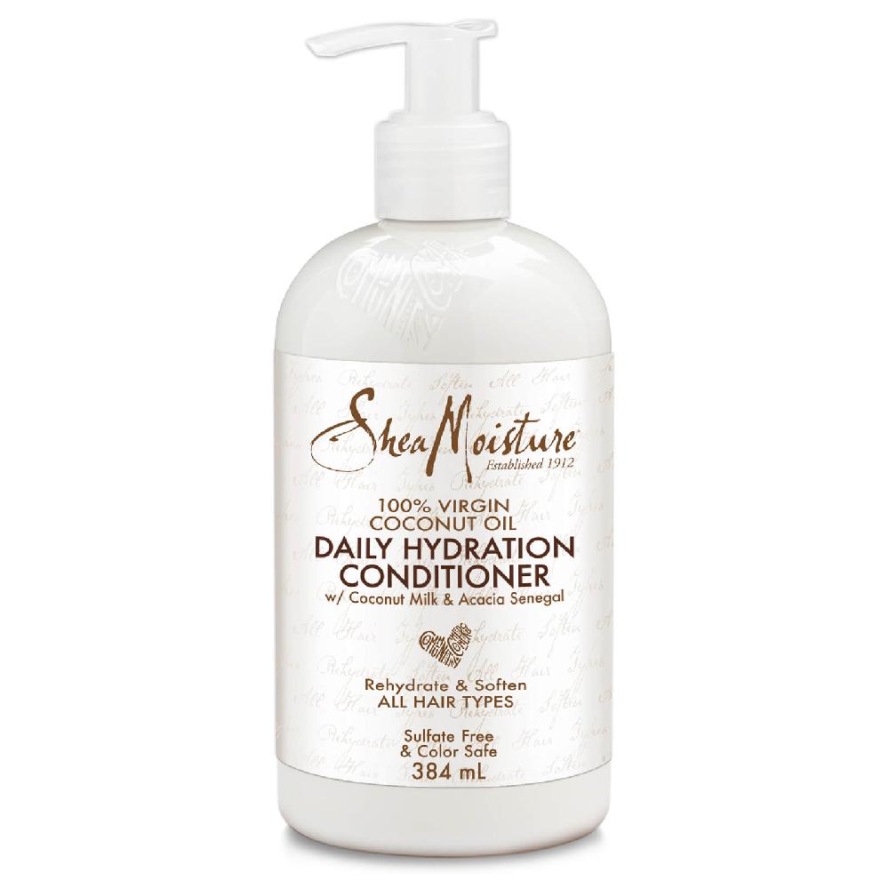 lookfantastic Shea Moisture 100 % Virgin Coconut Oil Daily Hydration Conditioner 384 ml