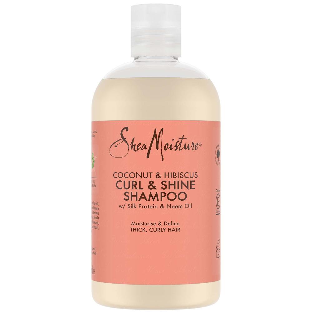 lookfantastic Shea Moisture Coconut & Hibiscus Curl & Shine Shampoo 379 ml