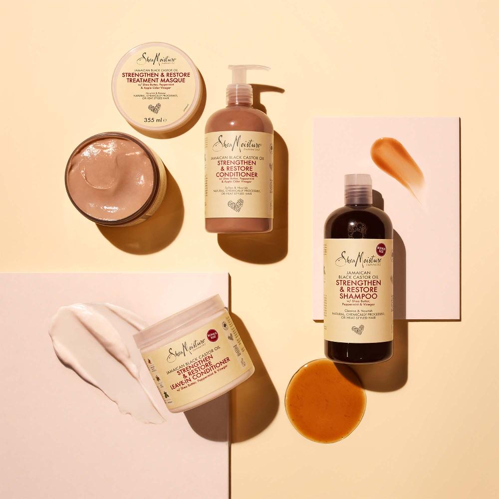 Lookfantastic Shea Moisture Jamaican Black Castor Oil Stärkende Und Erneuernde Styling-Lotion 237 Ml