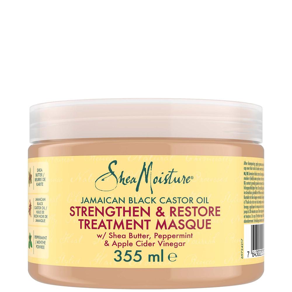 lookfantastic Shea Moisture Jamaican Black Castor Oil Strengthen Grow & Restore Treatment Masque 340g