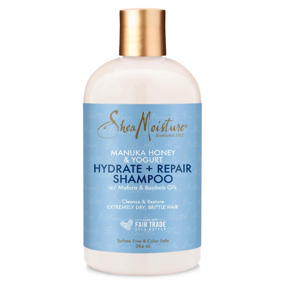 lookfantastic Shea Moisture Manuka Honey & Yogurt Hydrate & Repair Shampoo 384 ml