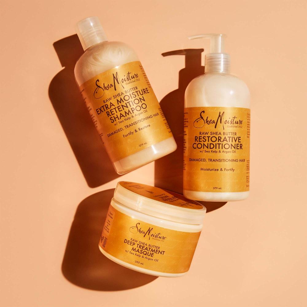 Lookfantastic Shea Moisture Raw Shea Butter Restorative Conditioner 379 Ml