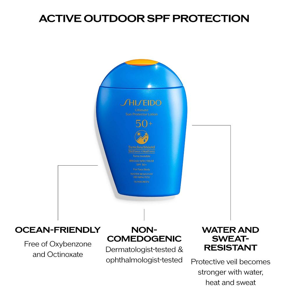 Lookfantastic Shiseido Expert Sun Protector Gesichts- Und Körperlotion SPF50+
