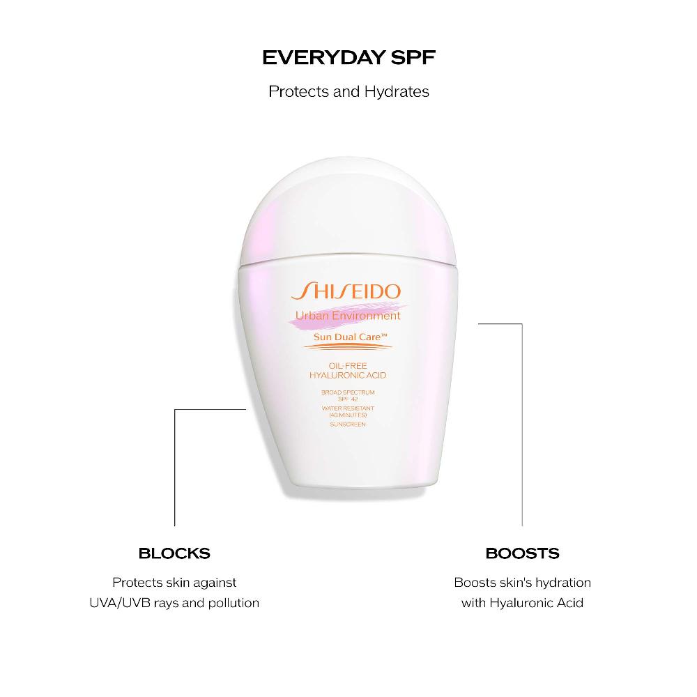 Lookfantastic Shiseido Urban Environment Ölfreie Sonnenschutzemulsion - LSF 30 30 Ml