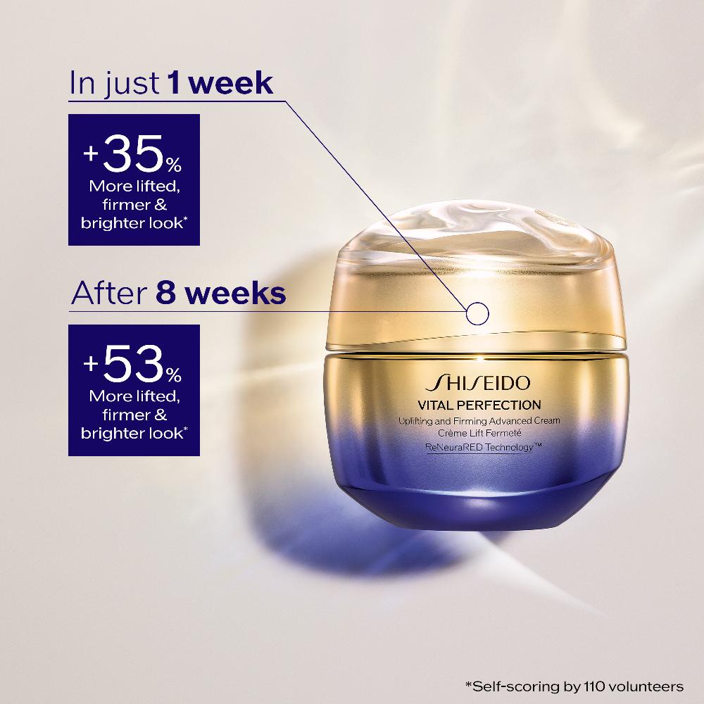 Lookfantastic Shiseido Vital Perfection Uplifting And Firming Advanced Cream 50ml