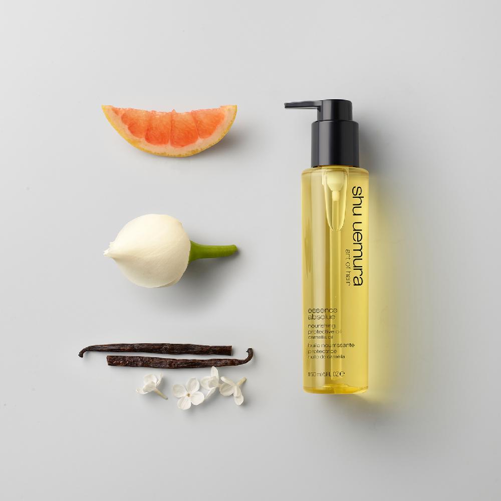 Lookfantastic Shu Uemura Art Of Hair Essence Absolue Oil And Essence Absolue Overnight Serum Duo For Hair Protectection