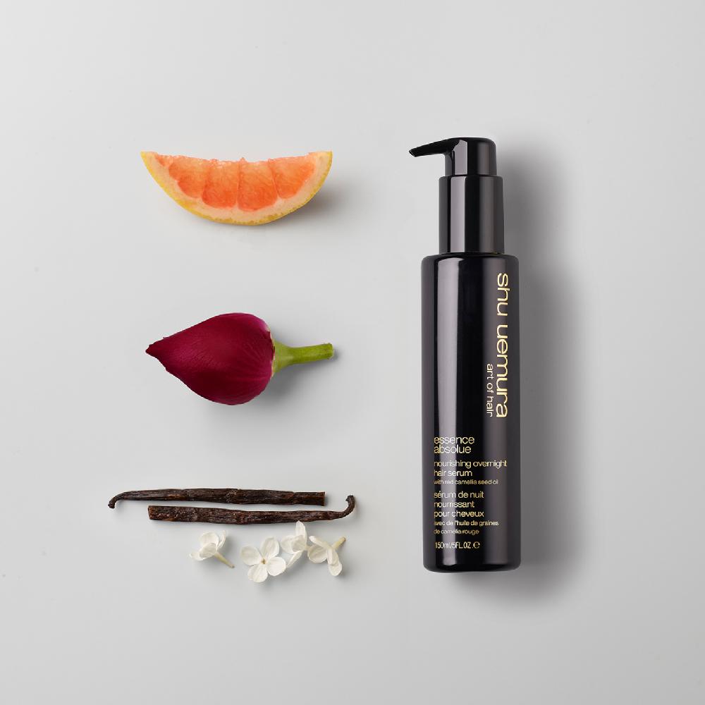 Lookfantastic Shu Uemura Art Of Hair Essence Absolue Oil-in-Cream And Absolue Overnight Serum Protecting Hair Routine For Very Dry Hair
