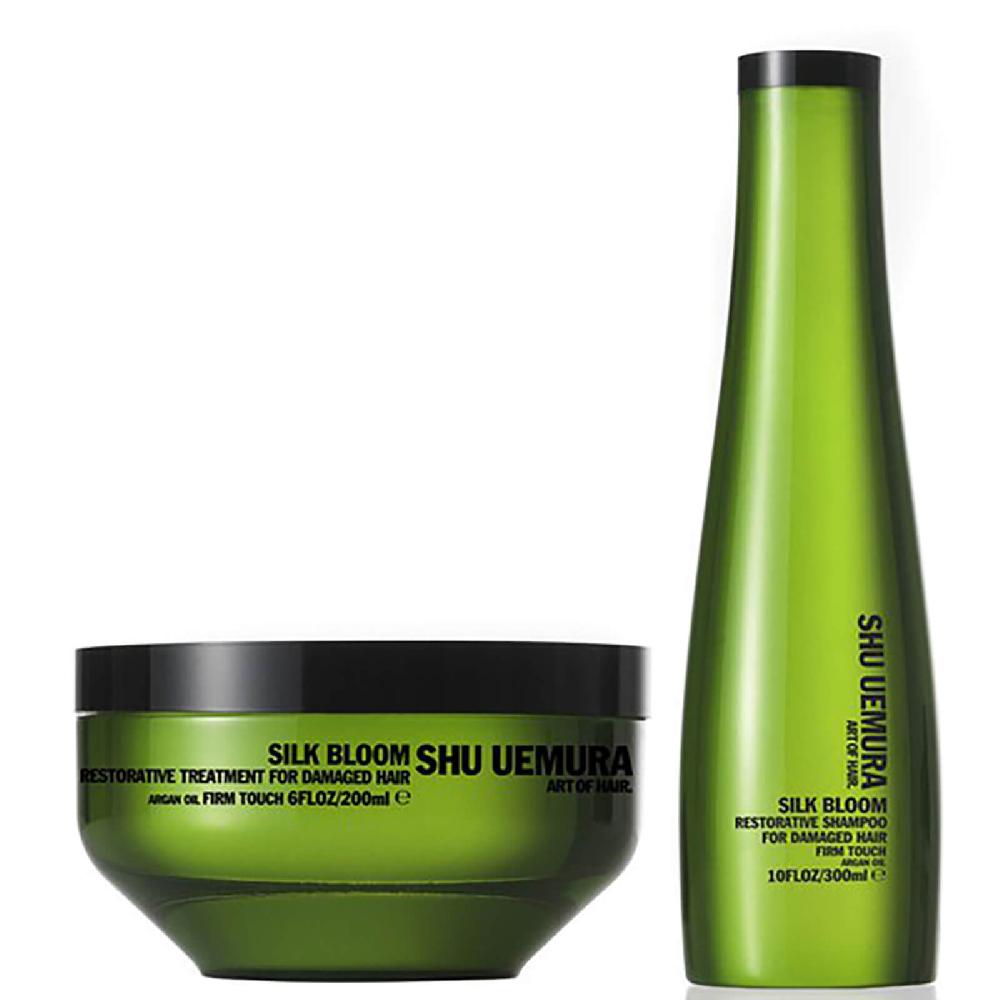 lookfantastic Shu Uemura Art of Hair Silk Bloom Shampoo (300ml) und Behandlung (200ml)