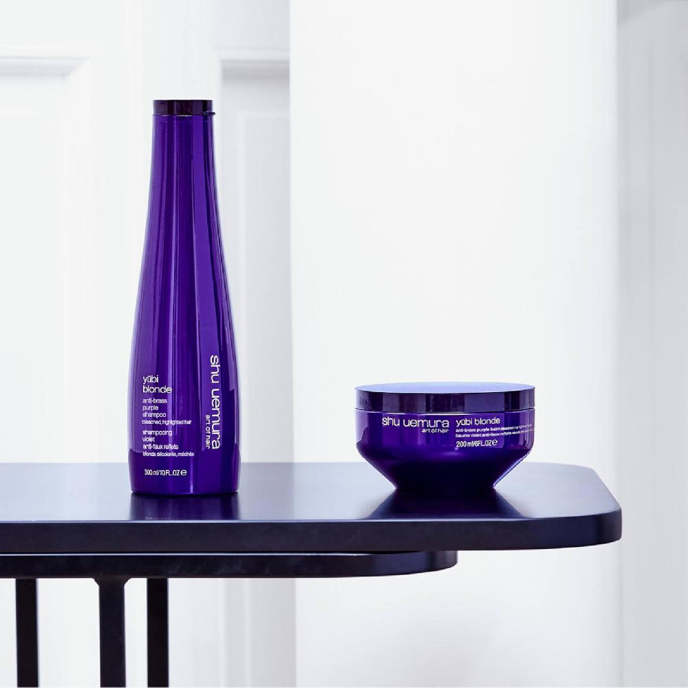 Lookfantastic Shu Uemura Art Of Hair Yubi Blonde Anti-Brass Purple Shampoo Für Gebleichtes Gesträhntes Blondes Haar 300 Ml