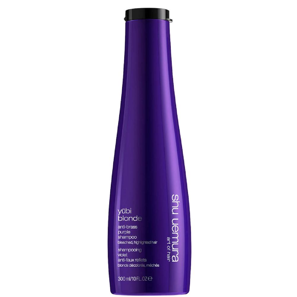 lookfantastic Shu Uemura Art of Hair Yubi Blonde Anti-Brass Purple Shampoo für gebleichtes gesträhntes blondes Haar 300 ml