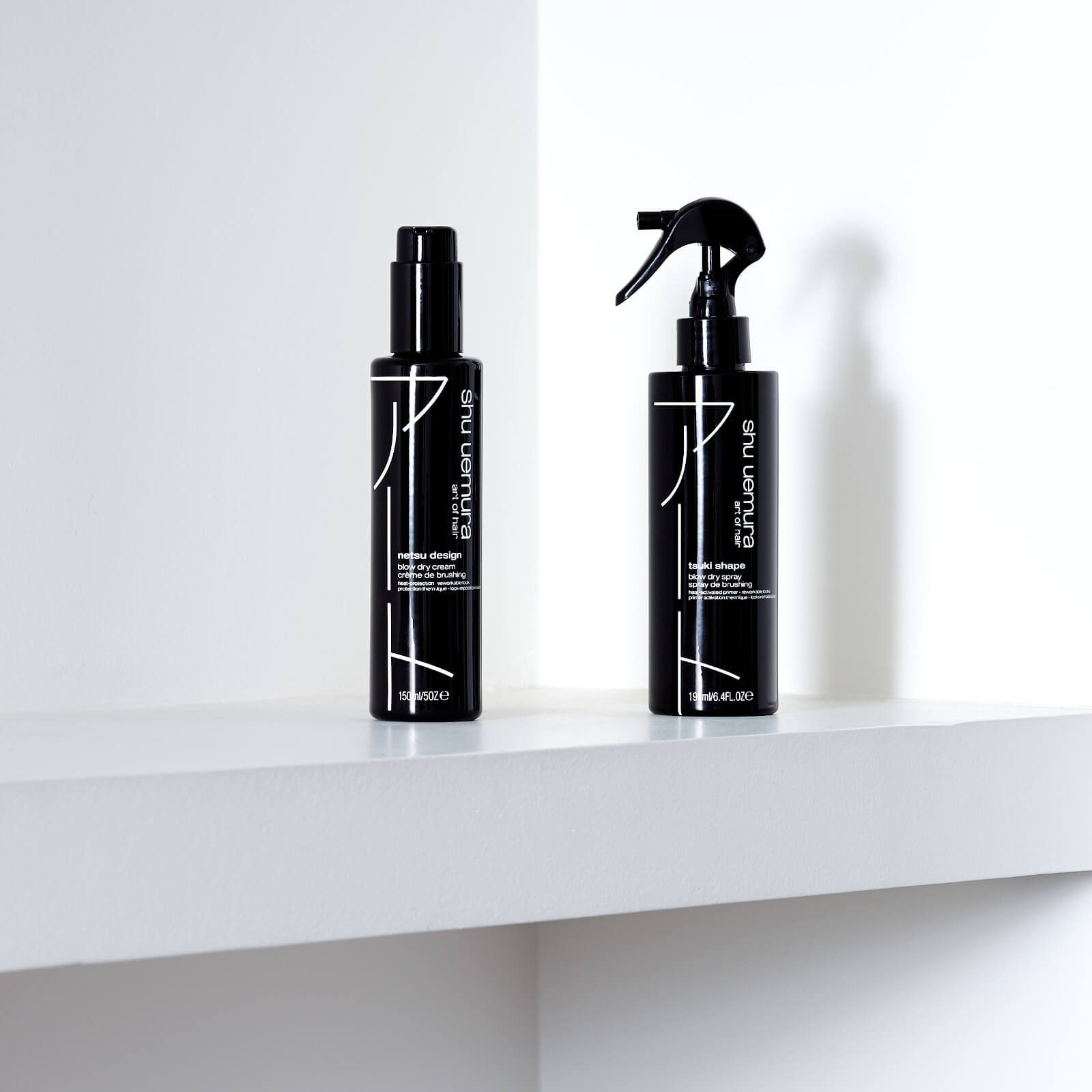 Lookfantastic Shu Uemura The Art Of Styling Netsu Design Heat Protecting Blow Dry Cream 150ml