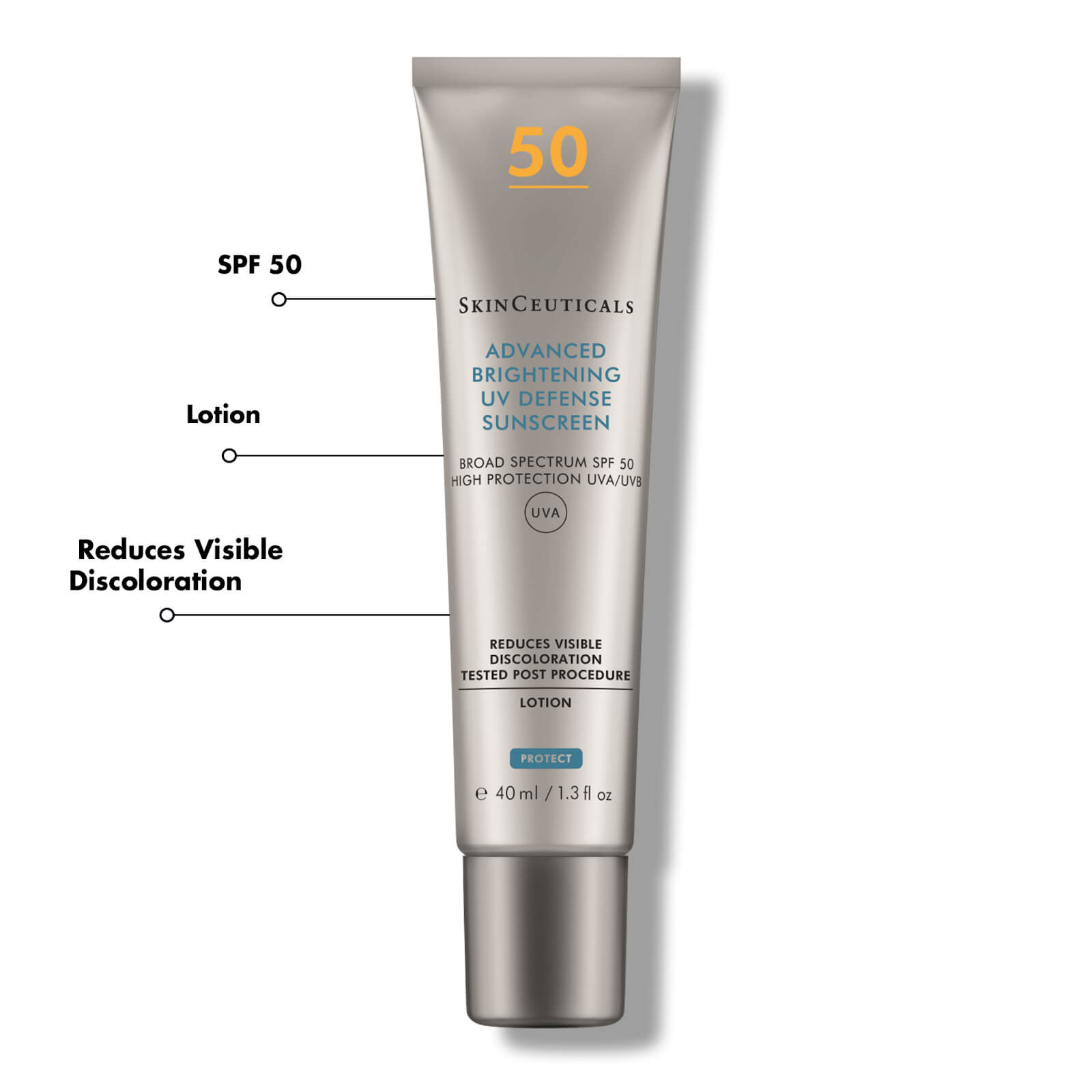 Lookfantastic SkinCeuticals Advanced Brightening UV Defense SPF50 Sunscreen 40ml