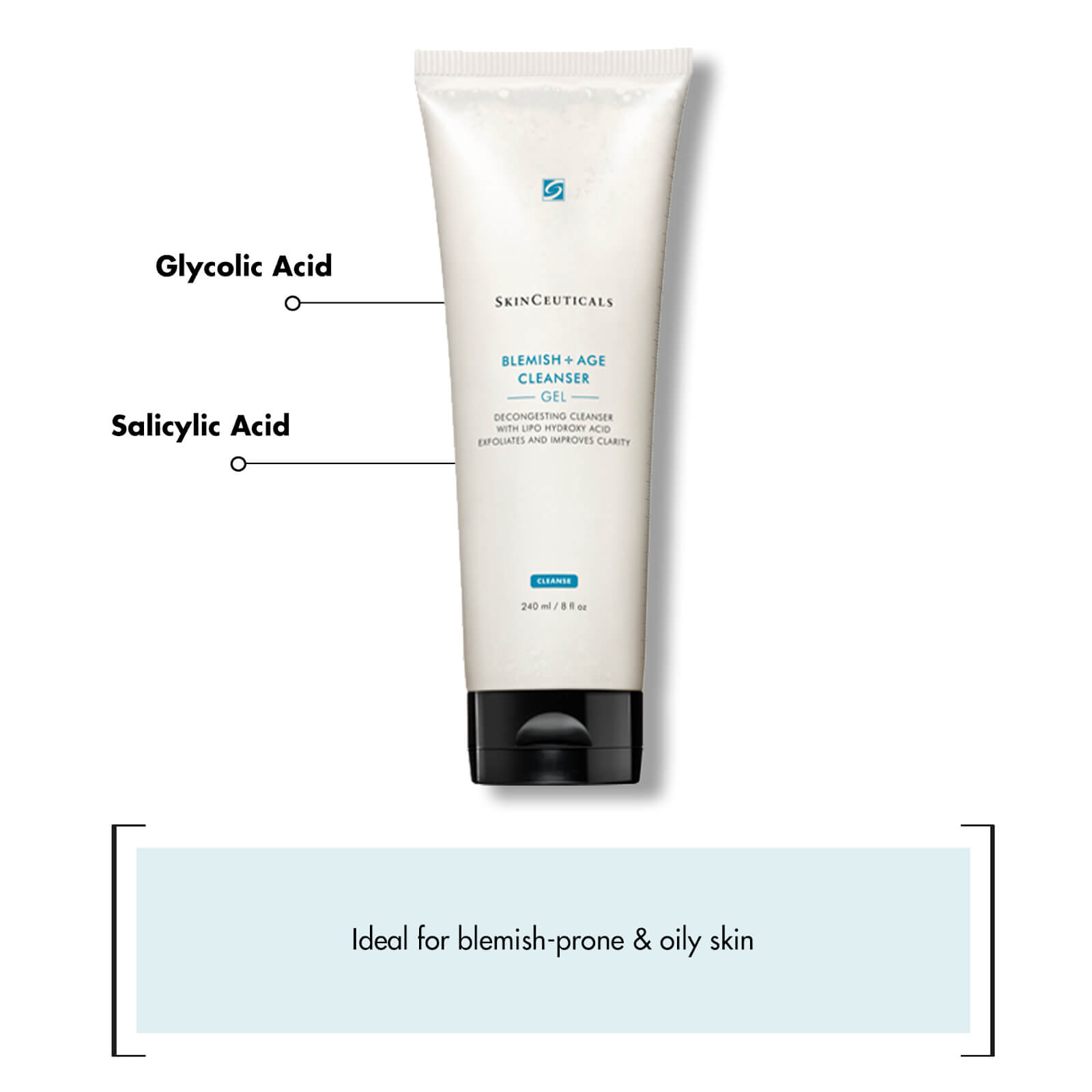 Lookfantastic SkinCeuticals Blemish And Age Defense Korrekturgel 240 Ml