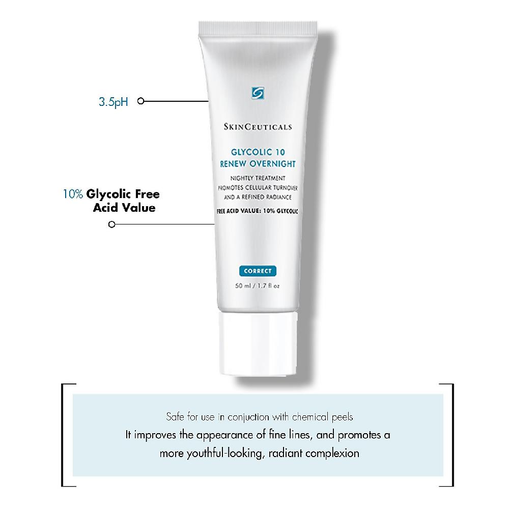 Lookfantastic SkinCeuticals Glycolic 10 Renew Nachtcreme 50 Ml