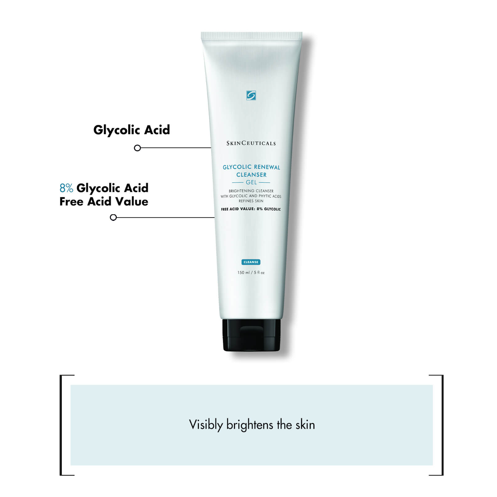 Lookfantastic SkinCeuticals Glycolic Renewal Cleanser Gel 150ml