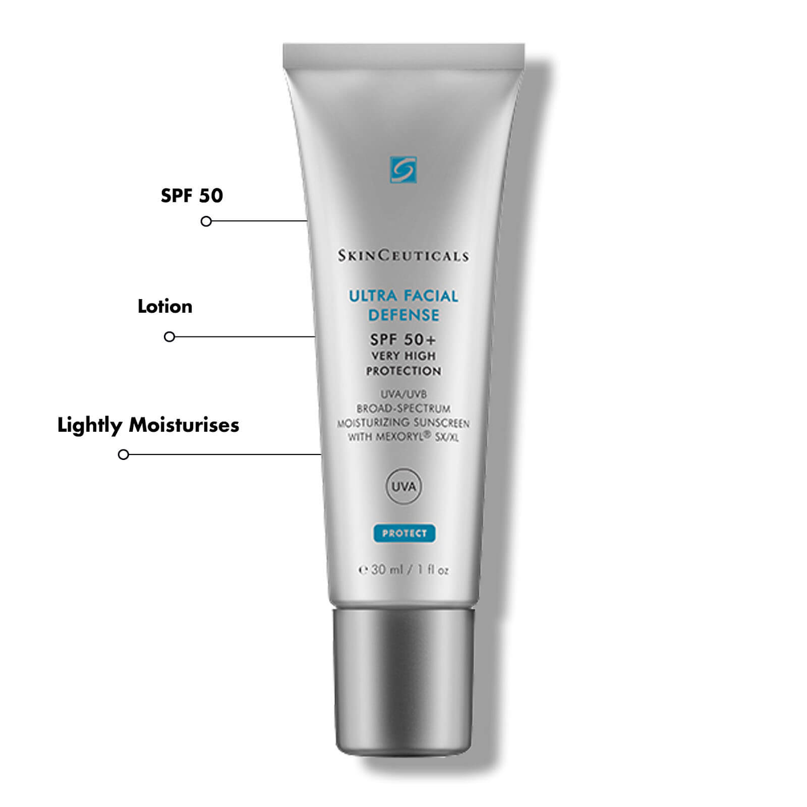 Lookfantastic SkinCeuticals Ultra Facial UV Defense LSF 50 Sonnenschutz 30 Ml