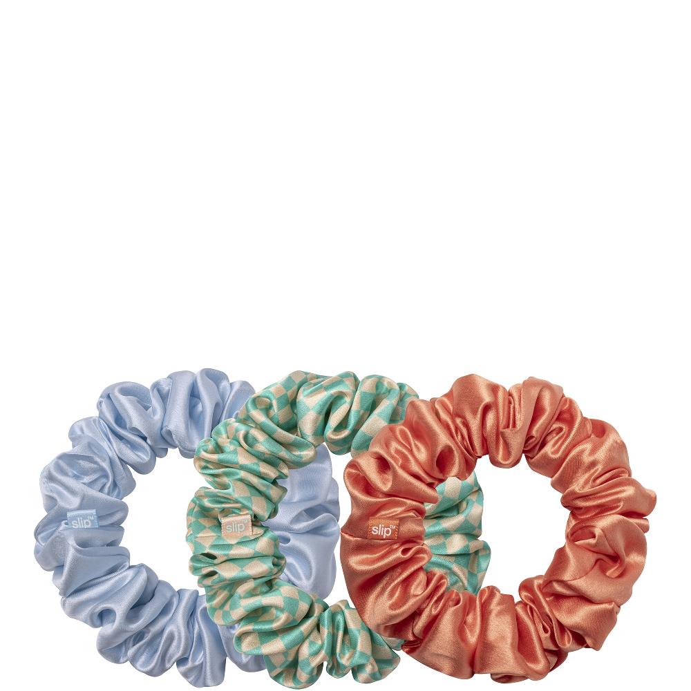 Lookfantastic Slip Pure Silk Large Scrunchies - Sea Mist