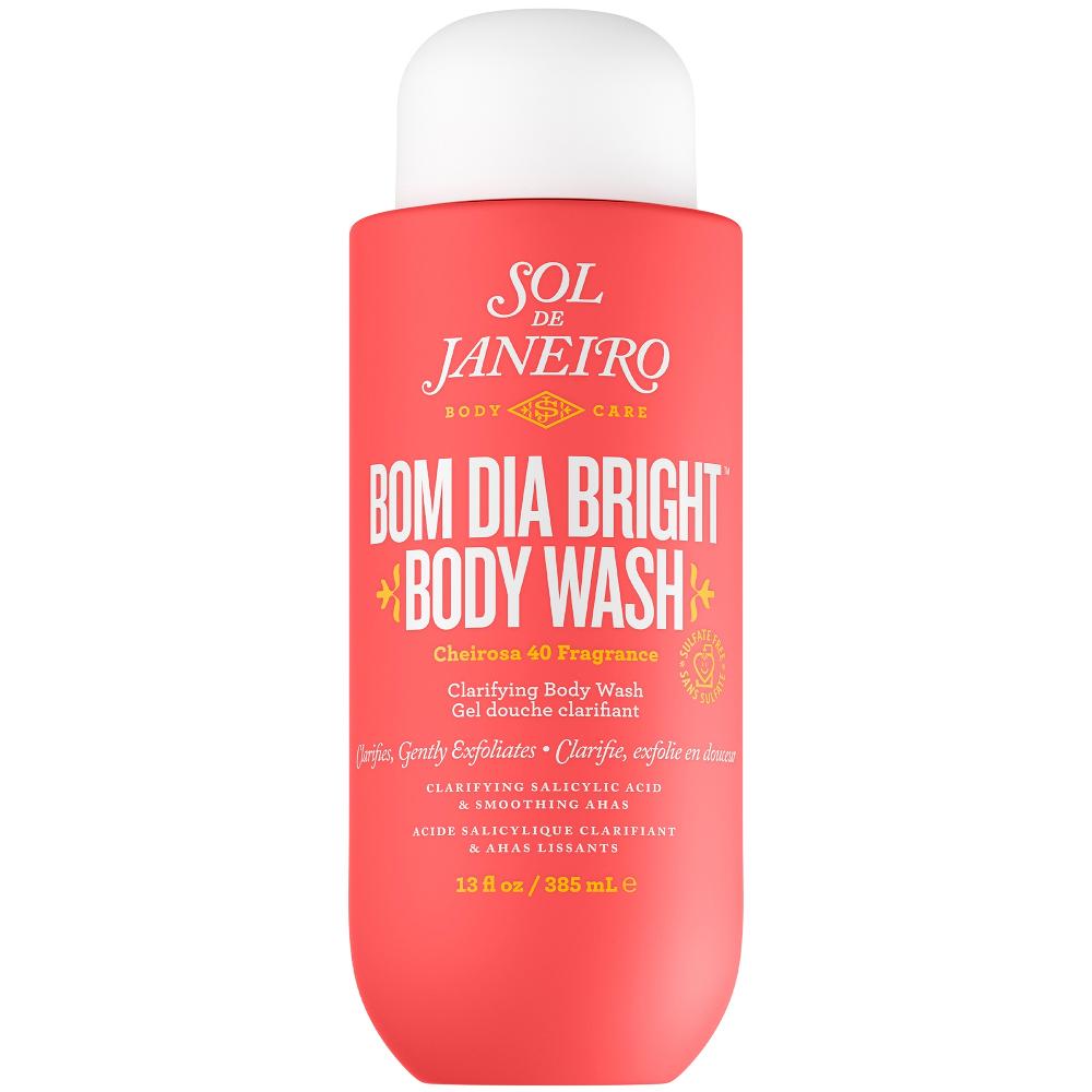 lookfantastic Sol de Janeiro Bom Dia Bright Clarifying AHA BHA Bade- und Duschgel 385 ml