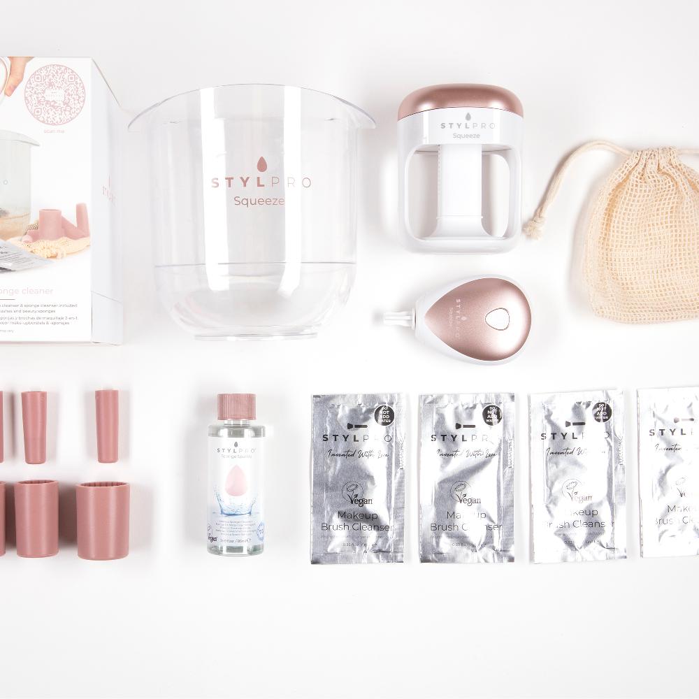 Lookfantastic StylPro Spin And Squeeze Make-up-Pinsel- Und Beauty-Schwamm-Reiniger