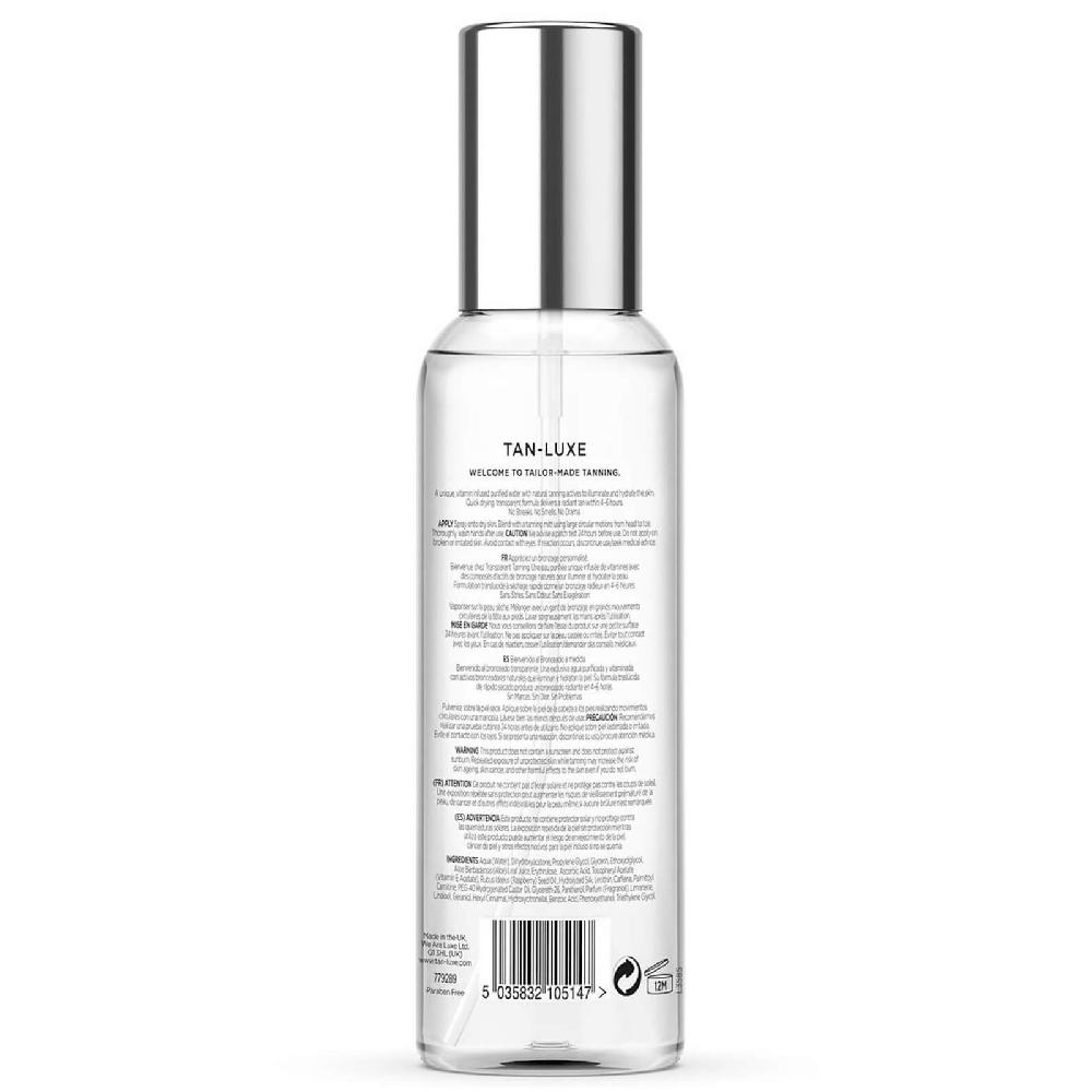 Lookfantastic Tan-Luxe The Water Feuchtigkeitsspendendes Selbstbräunungswasser 200 Ml - Mittel