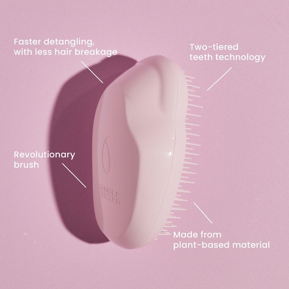 Lookfantastic Tangle Teezer Original Plant Brush - Pink
