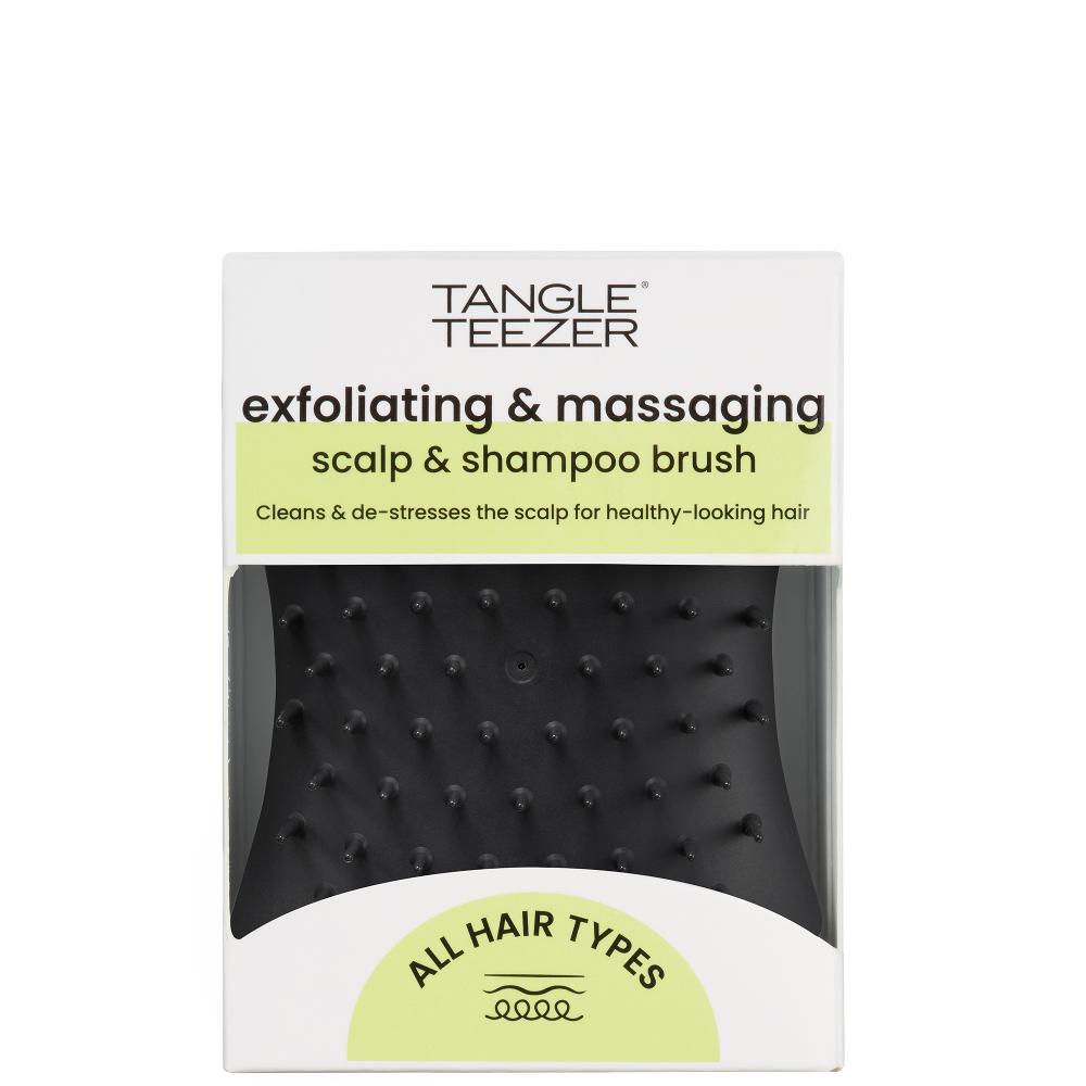 Lookfantastic Tangle Teezer The Scalp Exfoliator And Massager - Onyx Black