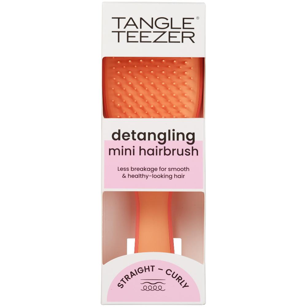 Lookfantastic Tangle Teezer The Ultimate Detangler Mini Brush - Pink/Apricot